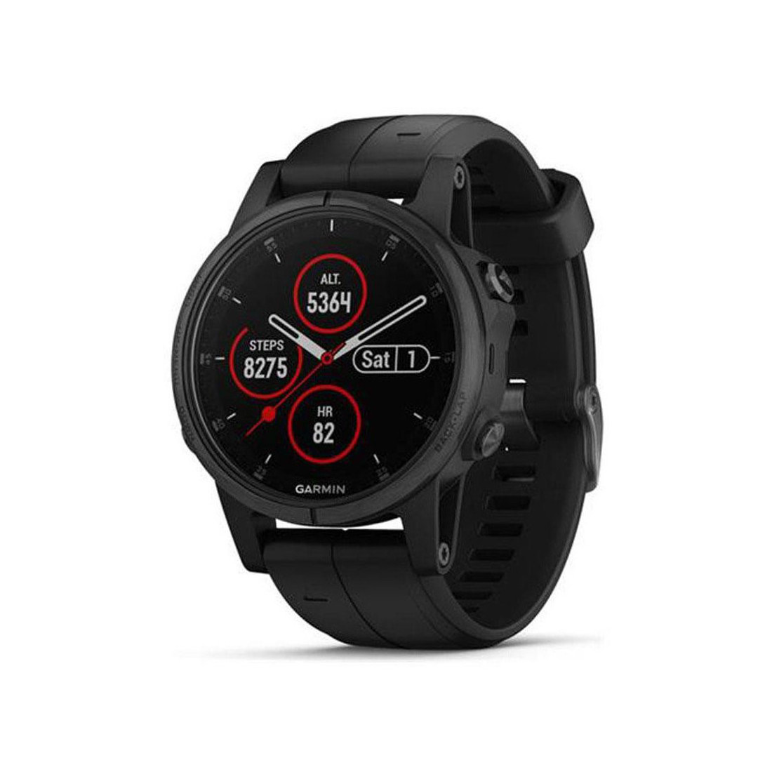 garmin fenix 5x plus sapphire black